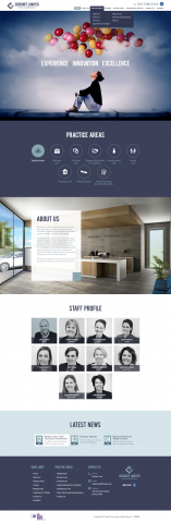 landing page