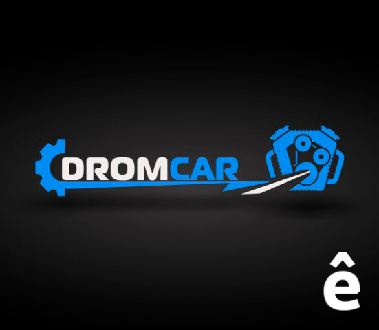 Логотип для центра по техническому обслуживанию dromcar