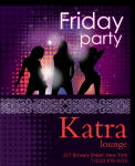 Флаер для ночного клуба Katra