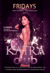 Флаер для ночного клуба Katra