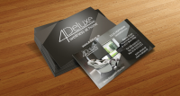 Визитная карта компании "4DeLuxe"