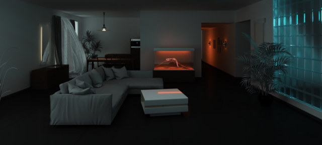 3D визуализация интерьера