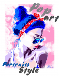 Принт в стиле POP ART