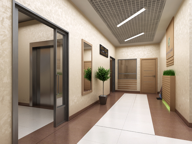 Визуализация подъездов