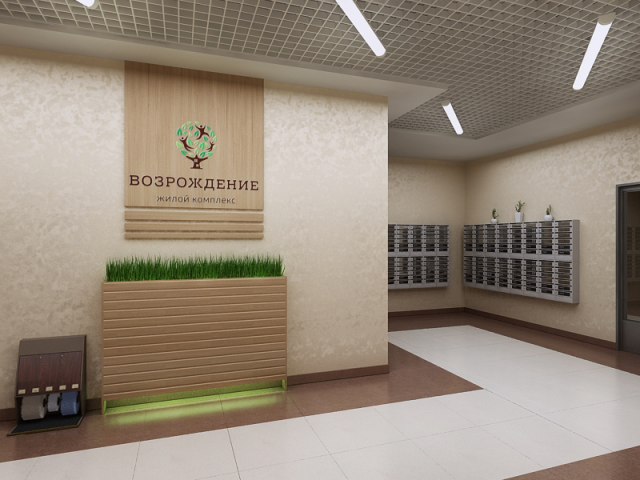 Визуализация подъездов