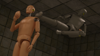 Animation rigged dummies