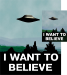 Плакат X-Files /векторная отрисовка/