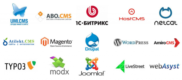 Разработка проектов и интернет-магазинов на популярных CMS
