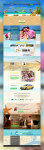 Landing Page для туристической фирмы Lemur