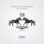 Разработка логотипа us-express.ru