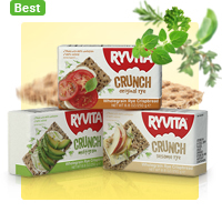 landing page хлебцы Ryvita