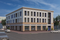 Фасад с "закосом" под классику