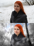 Цветокоррекция, ретушь