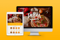 Дизайн для сайта с пиццами