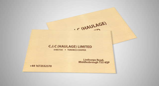 С.J.C (HAULAGE) LIMITED