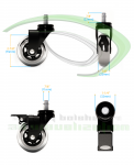 Колёсики для компьютерных кресел