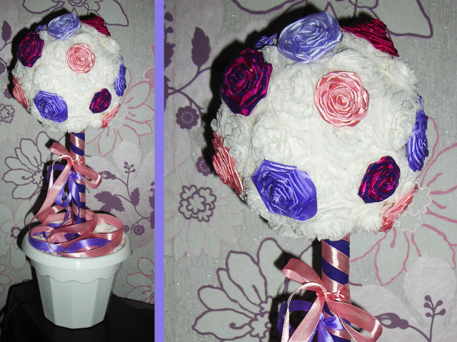 Топиарий "Сиреневые мечты"