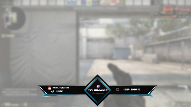 Оверлей для twitch