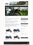 Сайт для дистрибьютора мотоциклов Урал (Lo TRANS)