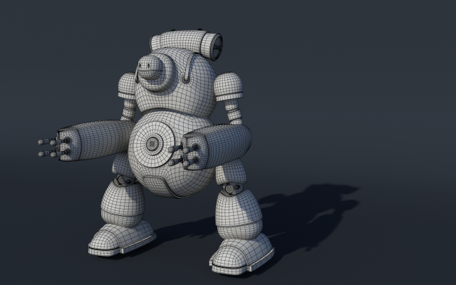 Blue Robot