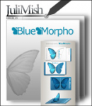 Айдентика компании "BlueMorpho"