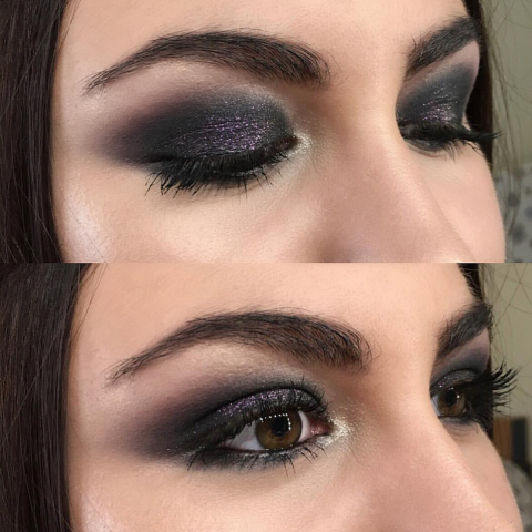 smoky eyes