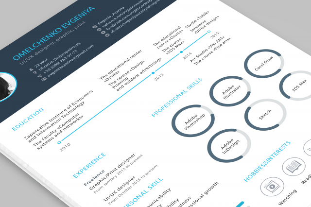 CV for Designer