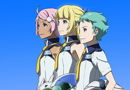 Перевод Eureka Seven Ao: Jungfrau no Hana-tachi OVA