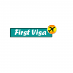 Логотип компании "First Visa". (Вар.2. Утвержденный)