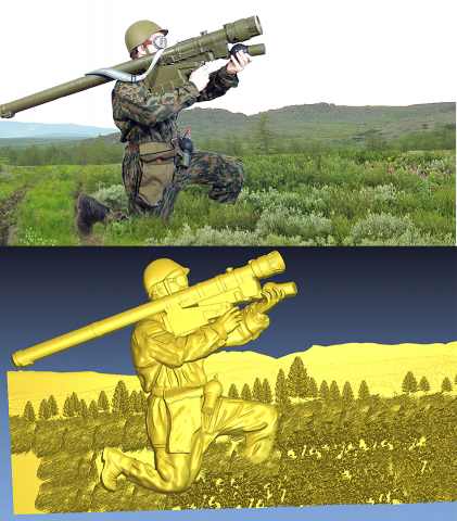 Памятники и персонажи