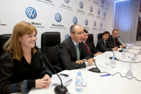 Пресс-конференция компании Volkswagen