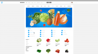 Дизайн портала "WB" (продукты)