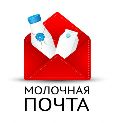 Логотип службы доставки молочной продукции