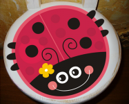 Стикер "Божья коровка"