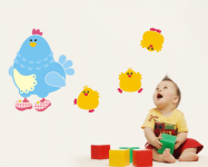 Стикер "Мама курица"