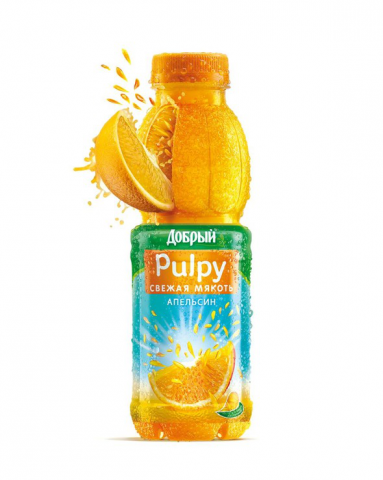 Рекламная кампания для "Добрый Pulpy"