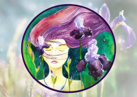 Открытка "Irish girl"