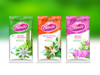 дизайн влажных салфеток TM Smile