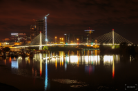 Мост в Мякинино. Ночная фотосъёмка