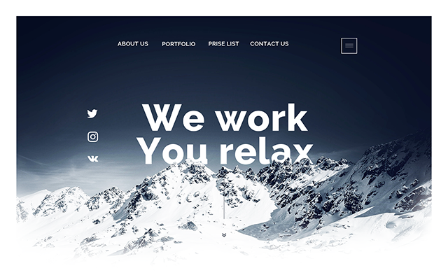 We work, you relax