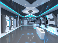 Дизайн музея авиационного университета