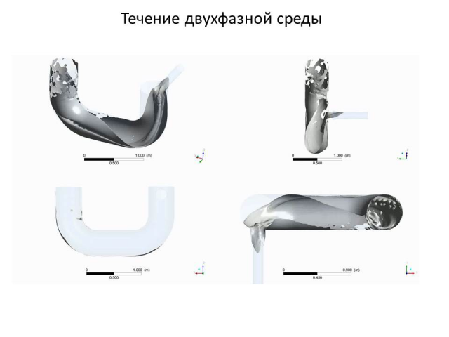 Моделирование течения двухфазных сред