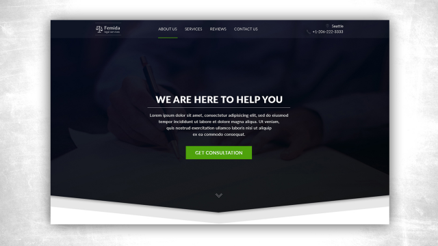 Femida - сайт юридических услуг