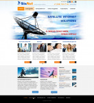 Дизайн сайта спутниковой компании