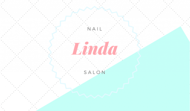 Визитка для салона маникюра "Linda"