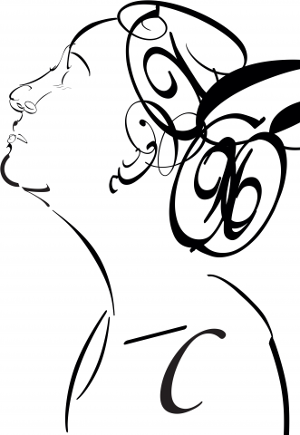 Шрифтовая композиция. Портрет