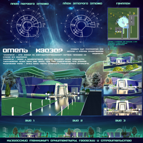 Экстерьер отеля "Квазар"