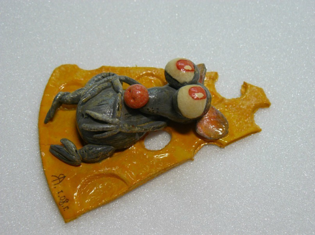 Мышка. Соленое тесто