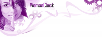 Шапка сайта Woman Clock