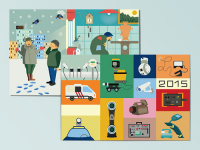 Календарь «Пергам» на 2015 год